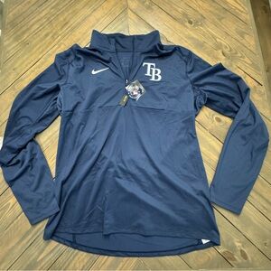 NWT Men’s Authentic Tampa Bay Rays Nike Dri-Fit Shirt, Size L